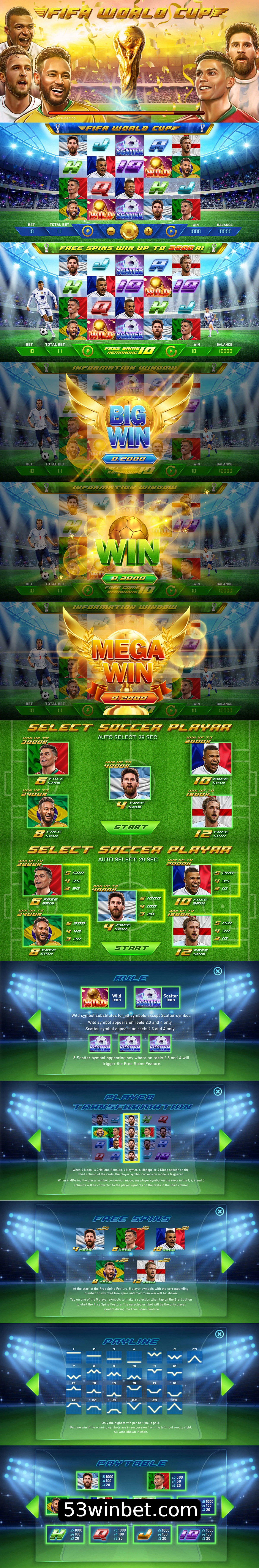 Apostas de Futebol 53win